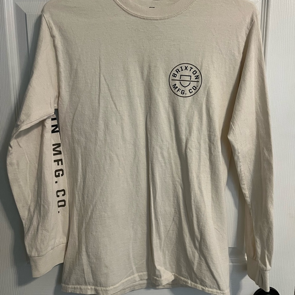 Brixton Cream Long Sleeve Men's Shirt